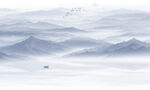 水墨万重山