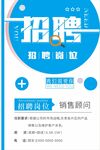 招聘销售顾问海报