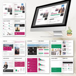 创意画册InDesign模板