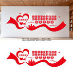 爱心慈善文化墙