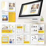 品牌画册InDesign模板