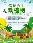 保护野生动植物