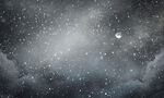 灰色浩瀚星空宇宙背景