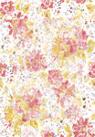 花卉水彩图案背景纹理