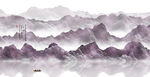 抽象山水画