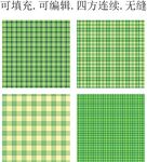 绿色格子面料   春夏格子图案
