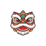 传统舞狮头图案设计