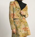 手绘花  数码印花  香云纱