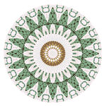 圆形抽象艺术花纹