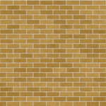 黄色砖墙纹理背景图