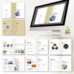 商务画册InDesign画册