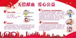 无偿献血展板
