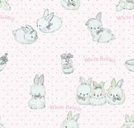 可爱兔子图案素材