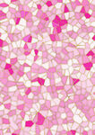粉色碎块抽象图案背景