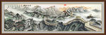 万里长城国画