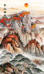 五岳独尊泰山装饰画