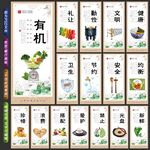 食堂标语 餐厅挂画 饮食展板