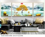 客厅山水装饰画