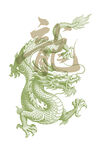 中国龙插画