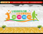健身运动文化墙