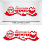 矛盾纠纷多元化解中心党建墙