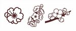 手绘花卉图案集合