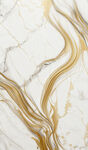 金色流线大理石纹理图案