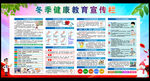 冬季健康教育宣传栏