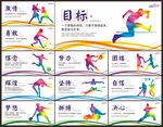 体育运动展板
