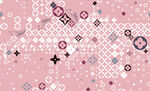 粉色几何图案背景纹理
