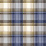 蓝黄白格子图案纹理