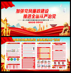 党风廉政建设展板