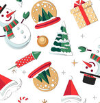 圣诞元素集合图