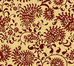 复古花卉图案背景纹理