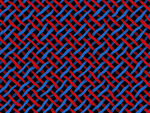 红蓝编织交叉纹理