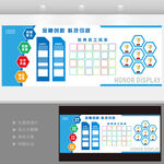 金融企业照片文化墙