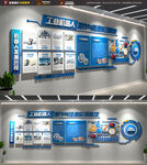 机器人发展科技墙