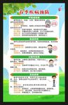 春季健康教育知识海报