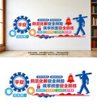  安全风险防范安全生产文化墙