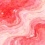 粉色红色水彩纹