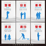 企业6S管理体系海报