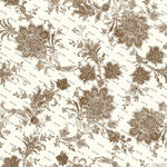 复古花卉图案纹理背景