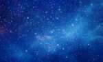蓝色宇宙星空背景图素材