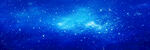 唯美蓝色星空背景图