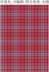 红色格子图案  格子面料