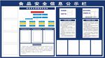 食品安全信息公示栏设计