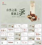 中医药养生宣传ppt模板