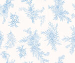 浅蓝色雪花图案背景纹理