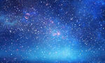 蓝色星空背景