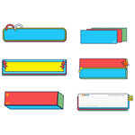 孟菲斯风格标题栏